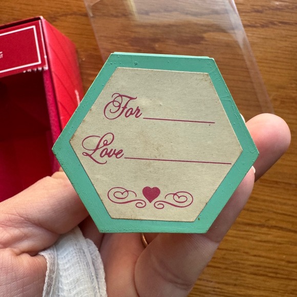 Sweetheart‎ Handcrafted Ornament Christmas 1986 Gazebo Scene Tree Vintage - Picture 3 of 5